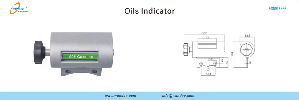 Oils Indicator from WONDEE Autoparts (3) Indicateur d'huiles de Wondee Autoparts (3)