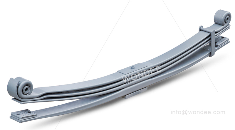 heavy duty springs02 Un ressort de feuille parabolique double œil pour les camions Hino jaillit à partir d'un fabricant de Chine / Autoparts Wondee