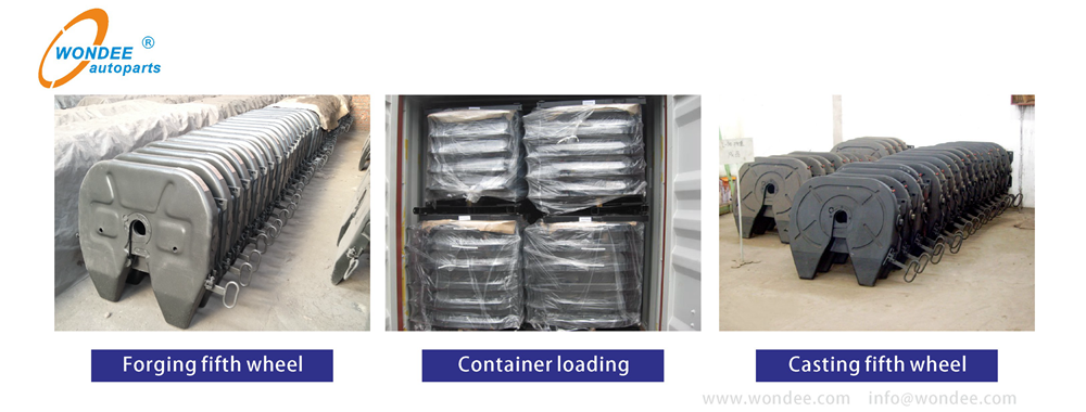 Wondee 5th Wheel Container Chargement