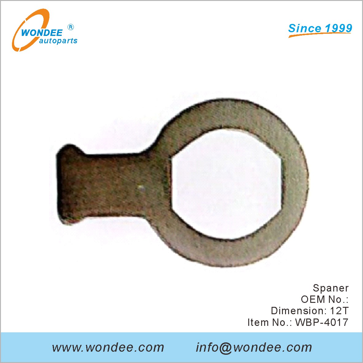 Spanner OEM pour BPW de Wondee (2)
