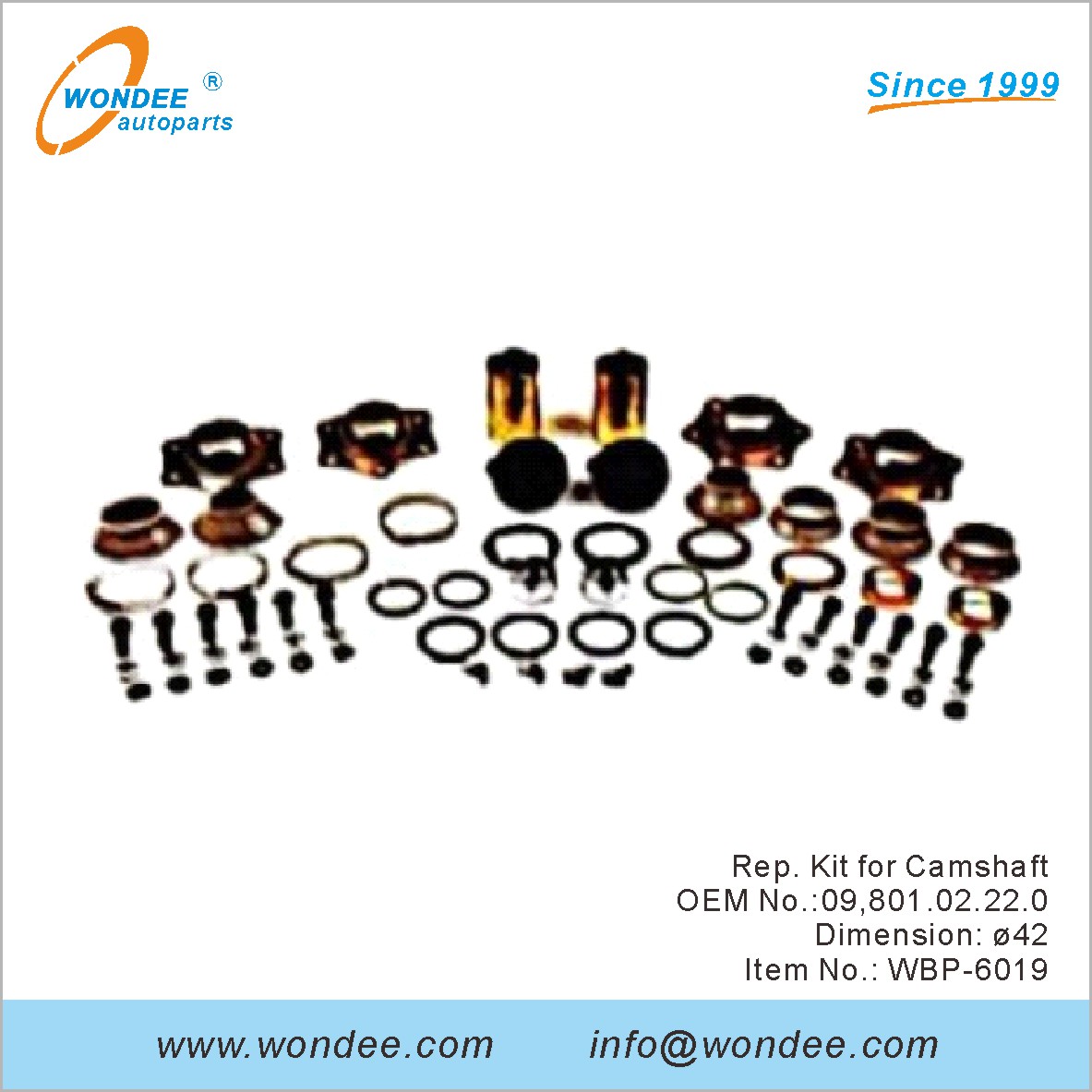 Kit de représentant pour Camarfaf OEM 09 80102220 pour BPW de Wondee