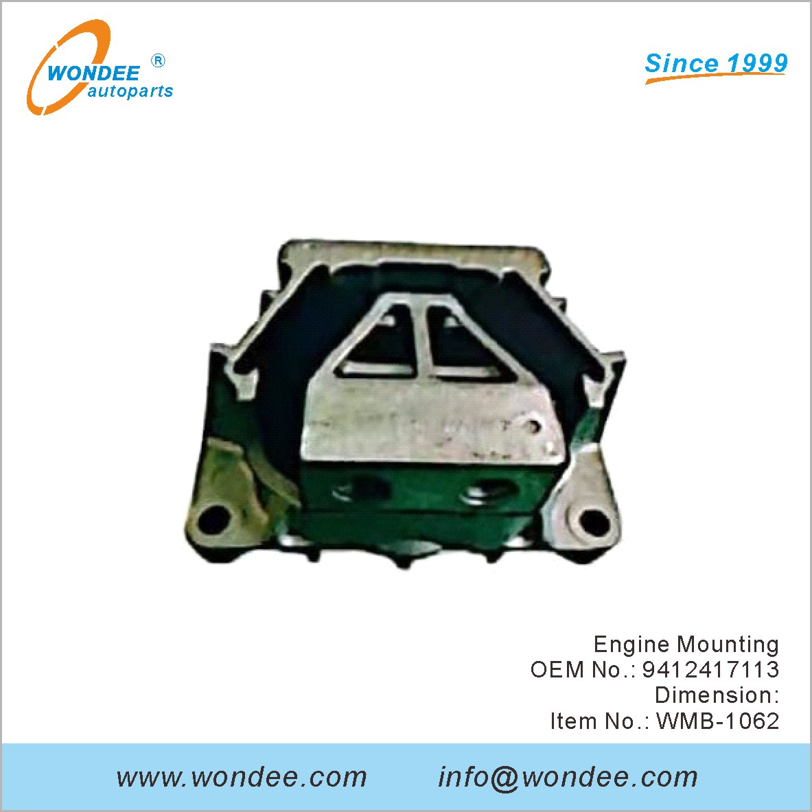 Montage du moteur OEM 9412417113 pour Benz de Wondee