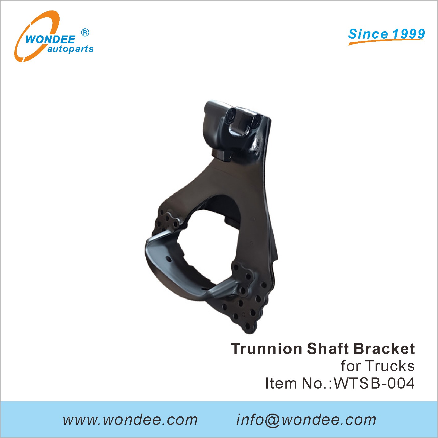 Bracket d'arbre Trunnion Wondee (4)
