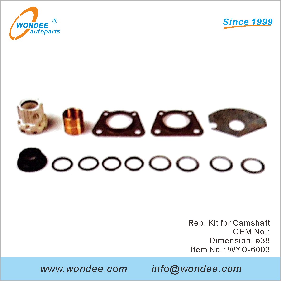 Kit de représentant pour l'OEM de l'arbre à cames pour Volvo de Wondee (2)