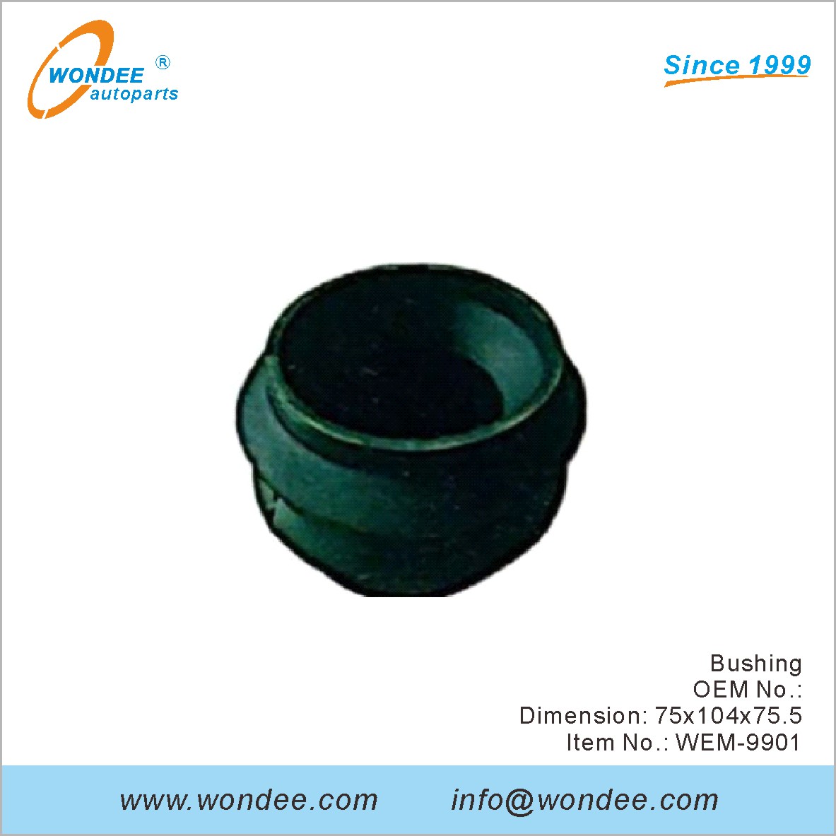 Bushing OEM pour le moteur Mouting de Wondee