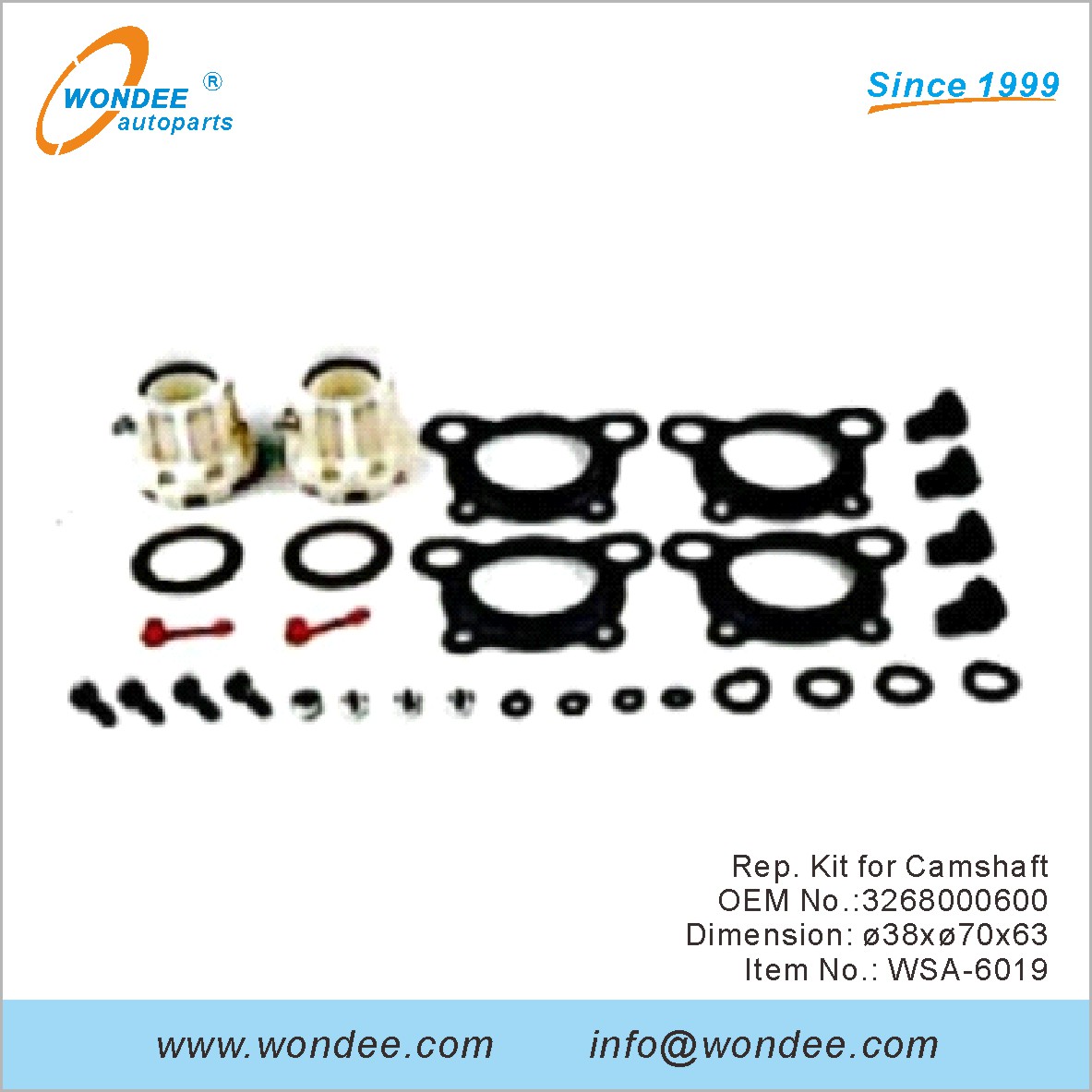 REP. Kit pour Camarfaft OEM 3268000600 pour SAF de Wondee