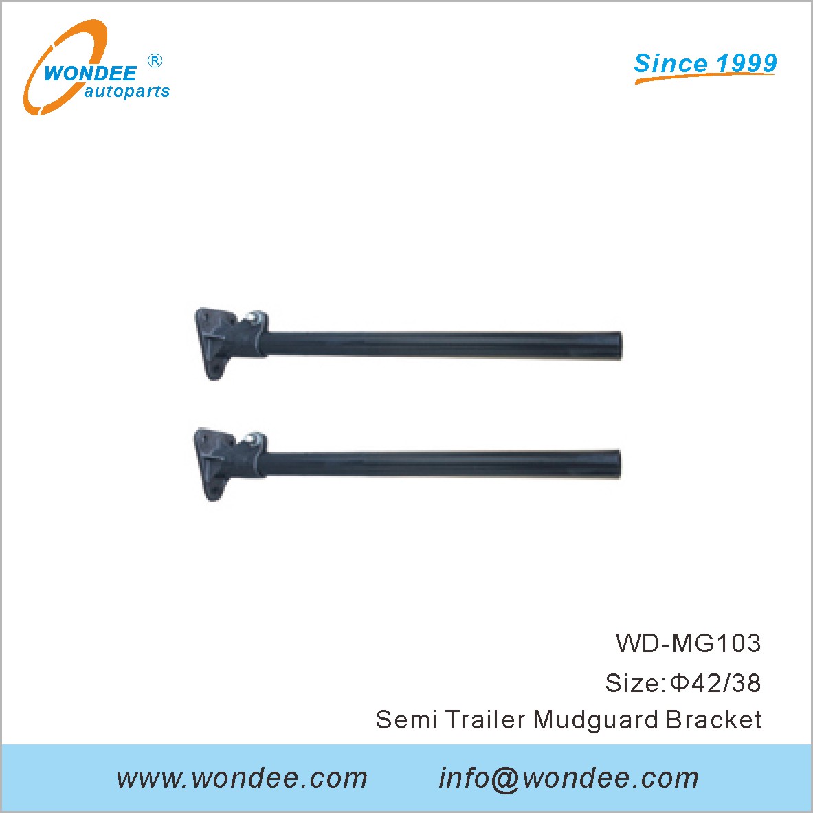 Support de garde-boue de Wondee Autoparts (3) -