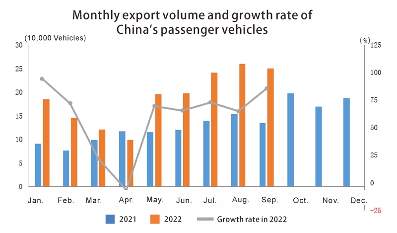 Véhicules de tourisme chinas-