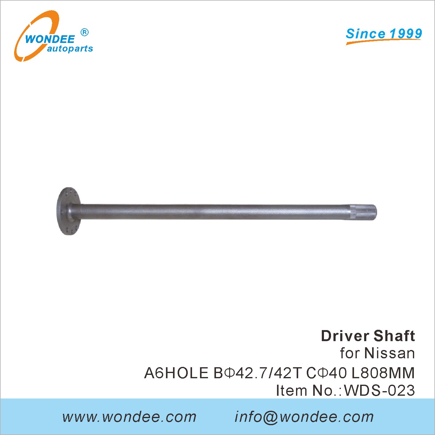 Arbre d'entraînement Wondee (23)