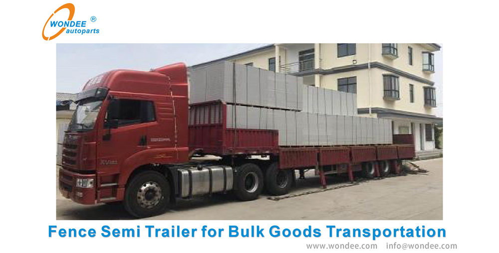 Wondee Fence Semi Trailer Transport