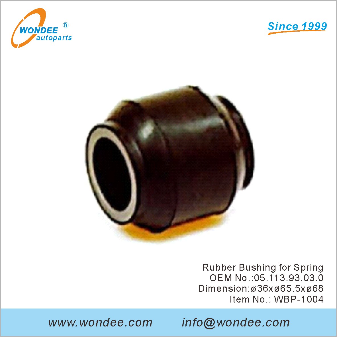 Suise en caoutchouc pour Spring OEM 0511393030 pour BPW de Wondee
