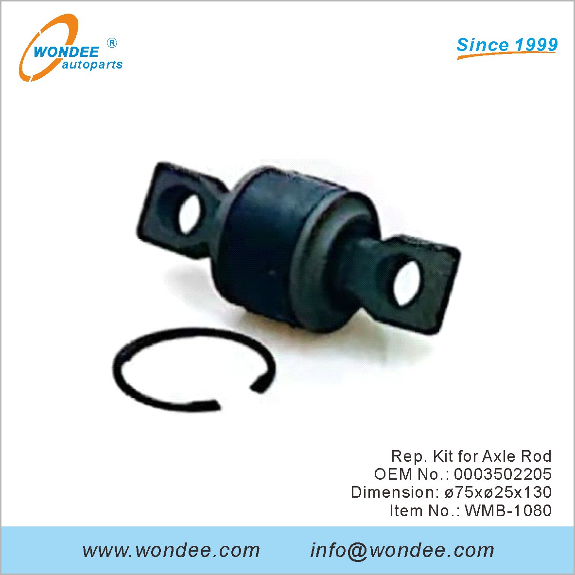 Kit de représentant pour la tige d'essieu OEM 0003502205 pour Benz de Wondee
