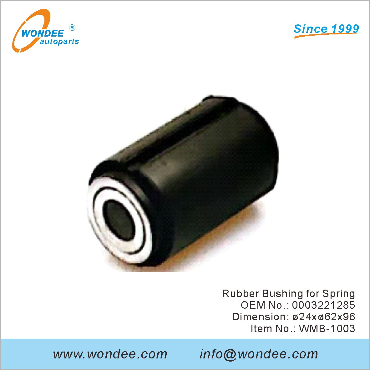 Suise en caoutchouc pour Spring OEM 0003221285 pour Benz de Wondee