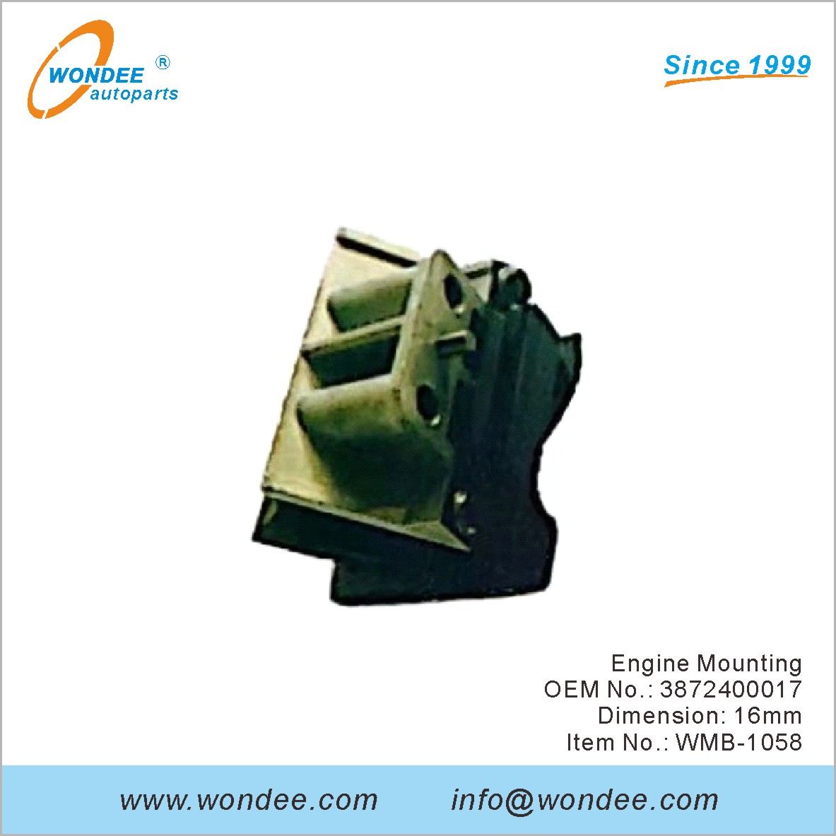 Montage du moteur OEM 3872400017 pour Benz de Wondee