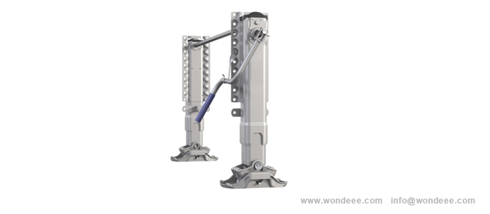 28T Type d'atterrissage de type JOST pour semi-remorque de la Chine (chinois) Fabricant / Wondee Autoparts