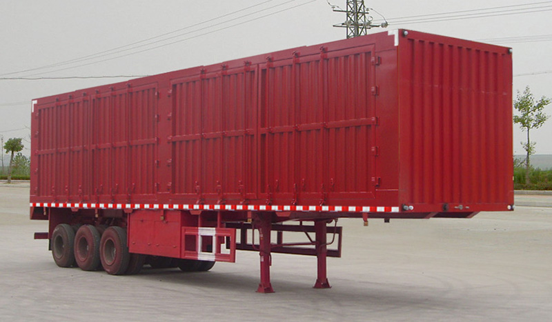 Une semi-remorque de fourgonnette Wondee à 3 axes pour la cargaison en vrac du fabricant de Chine