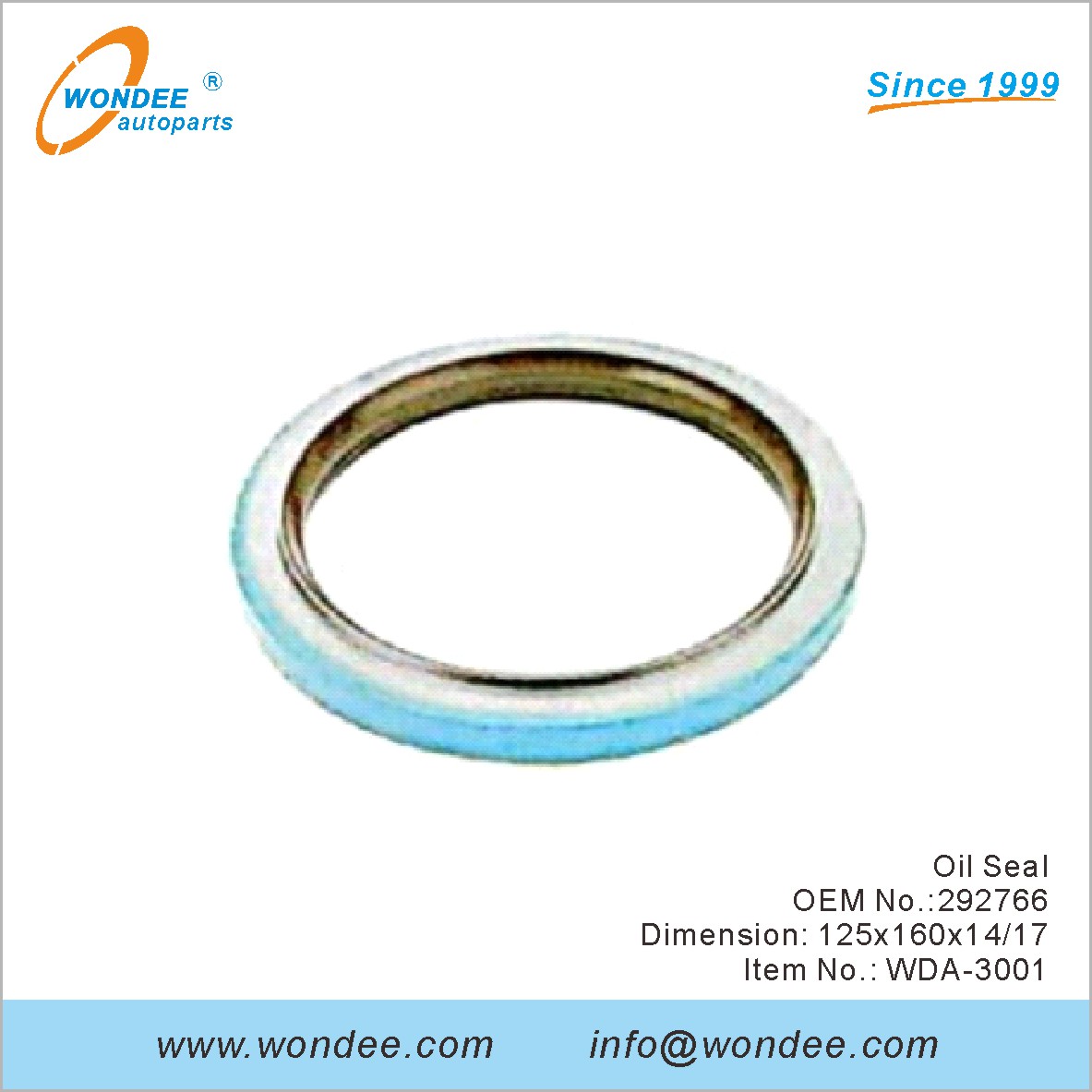 Sceau d'huile OEM 29276 pour DAF de Wondee
