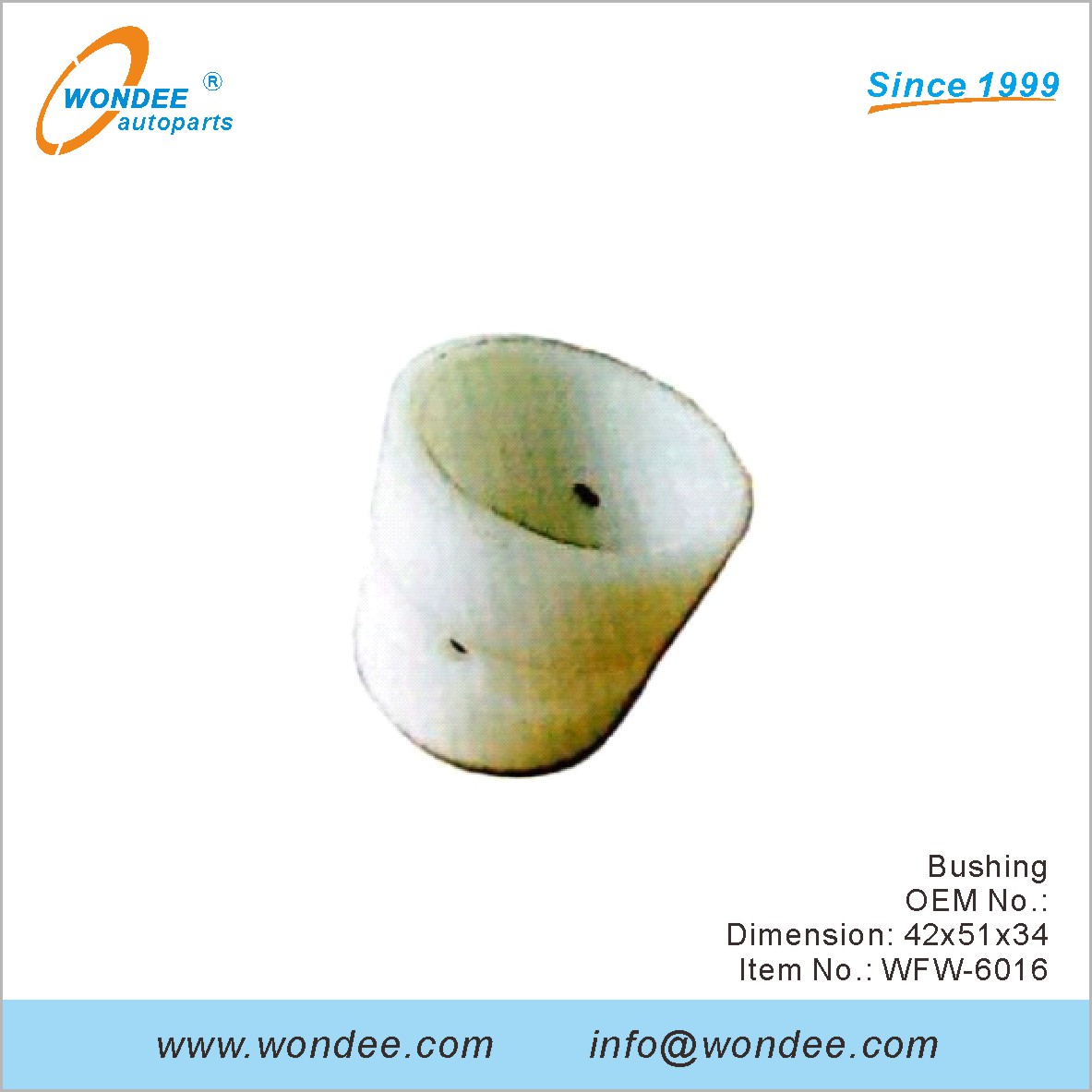 Bushing OEM pour Fuwa de Wondee (6)