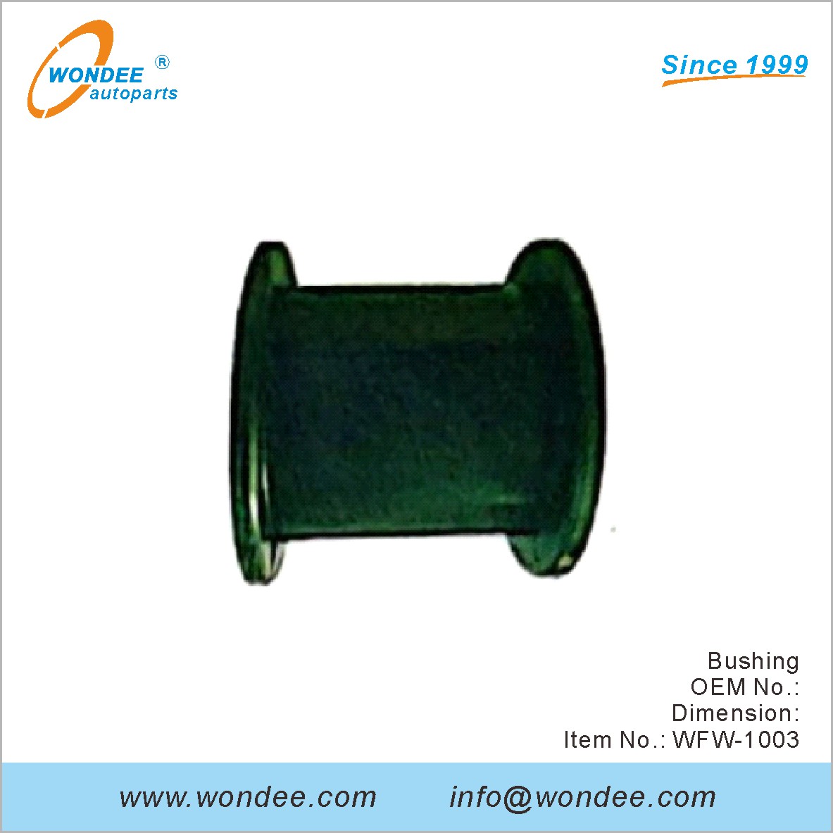 Bushing OEM pour Fuwa de Wondee 
