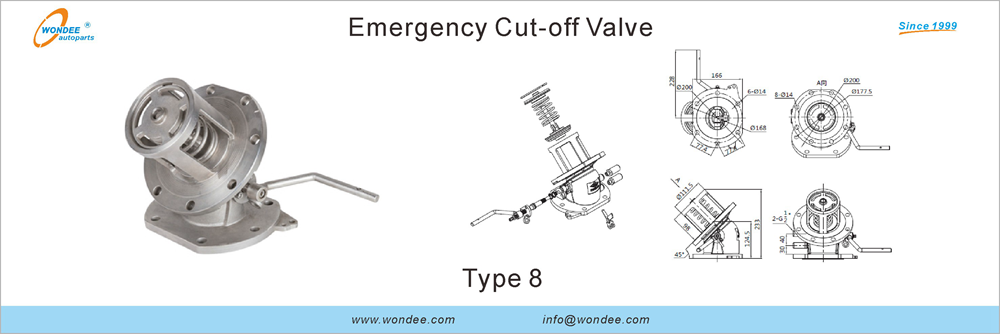 Vanne de coupure d'urgence de Wondee Autoparts (14)
