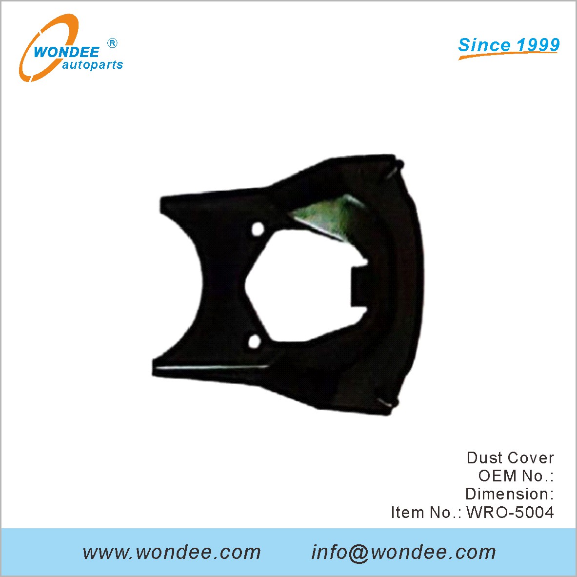 OEM de couverture de poussière pour ROR de Wondee