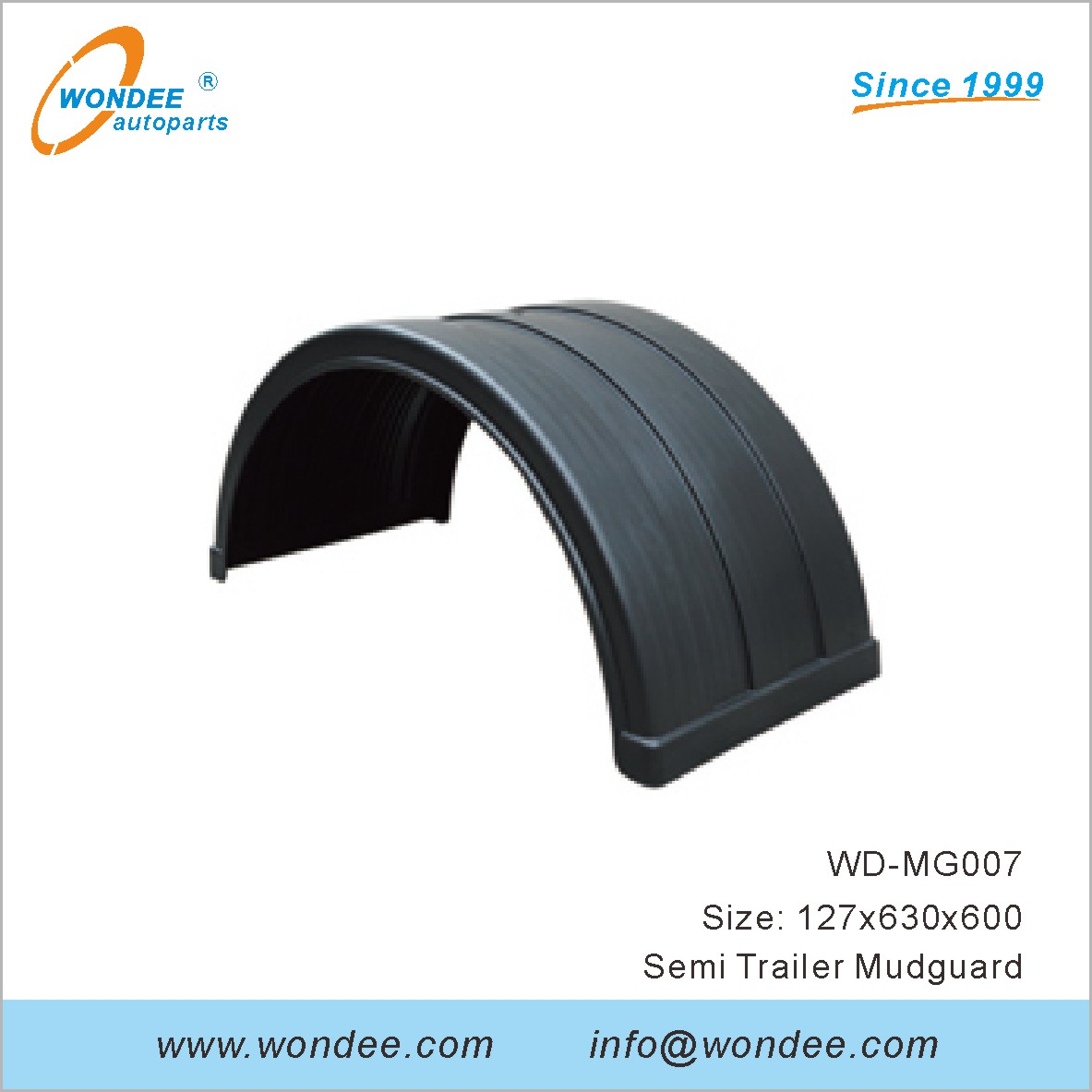 WD-MG-007 Semi-remorque de boue de boue de Wondee Autoparts (7)