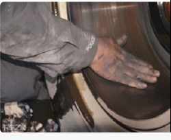 Contamination de la graisse de 13 hub