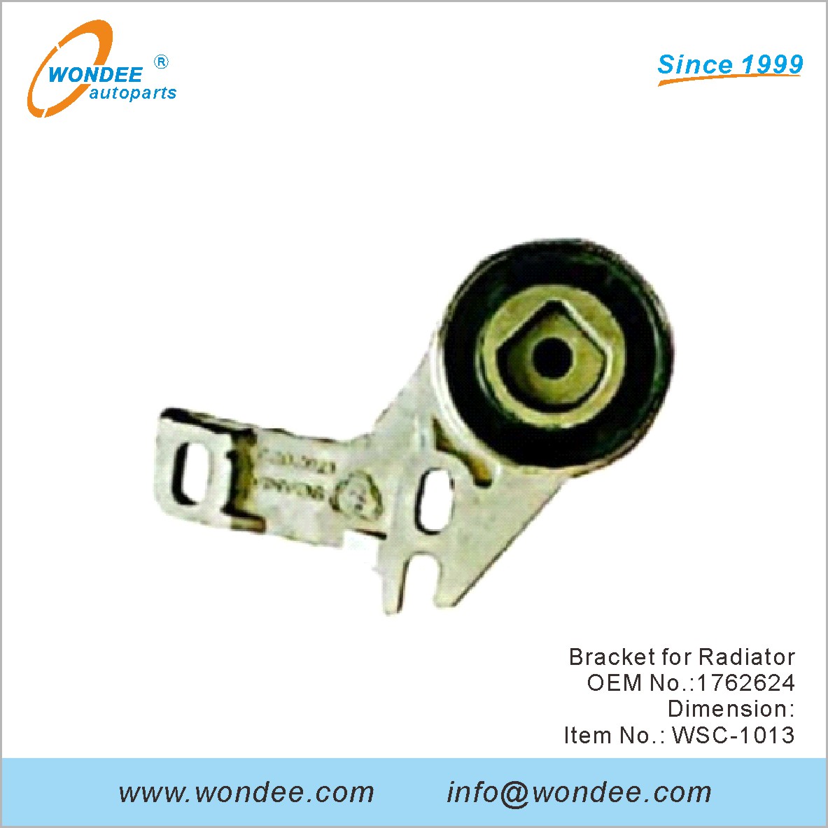 Sépranche pour le radiateur OEM 1762624 de Wondee