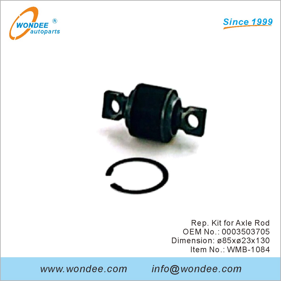 Kit de représentant pour la tige d'essieu OEM 0003503705 pour Benz de Wondee