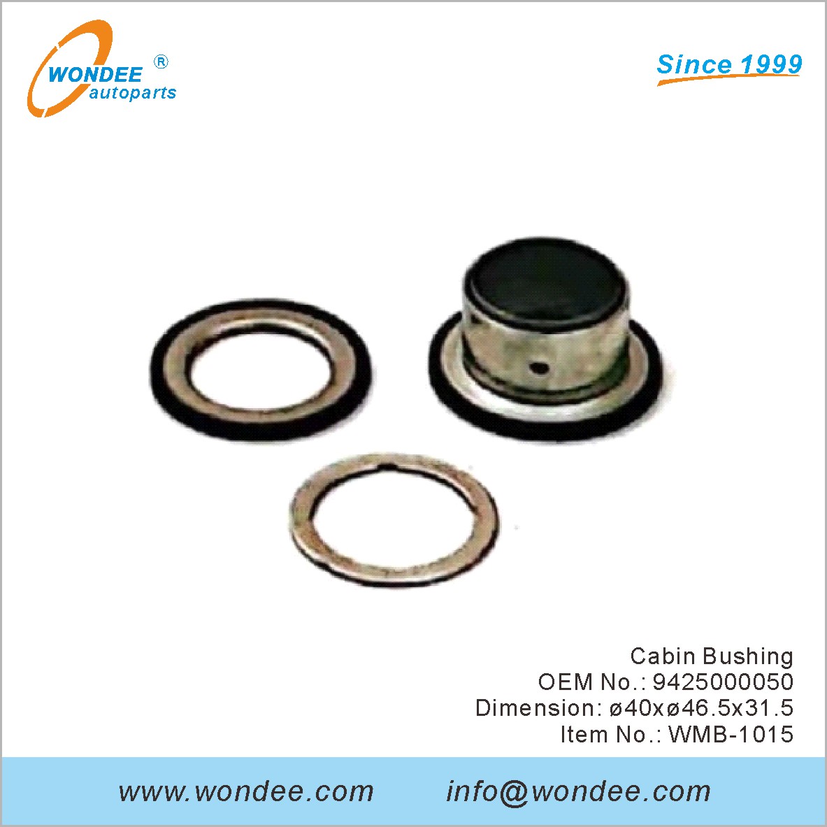 Cabin Bushing OEM 9425000050 pour Benz de Wondee