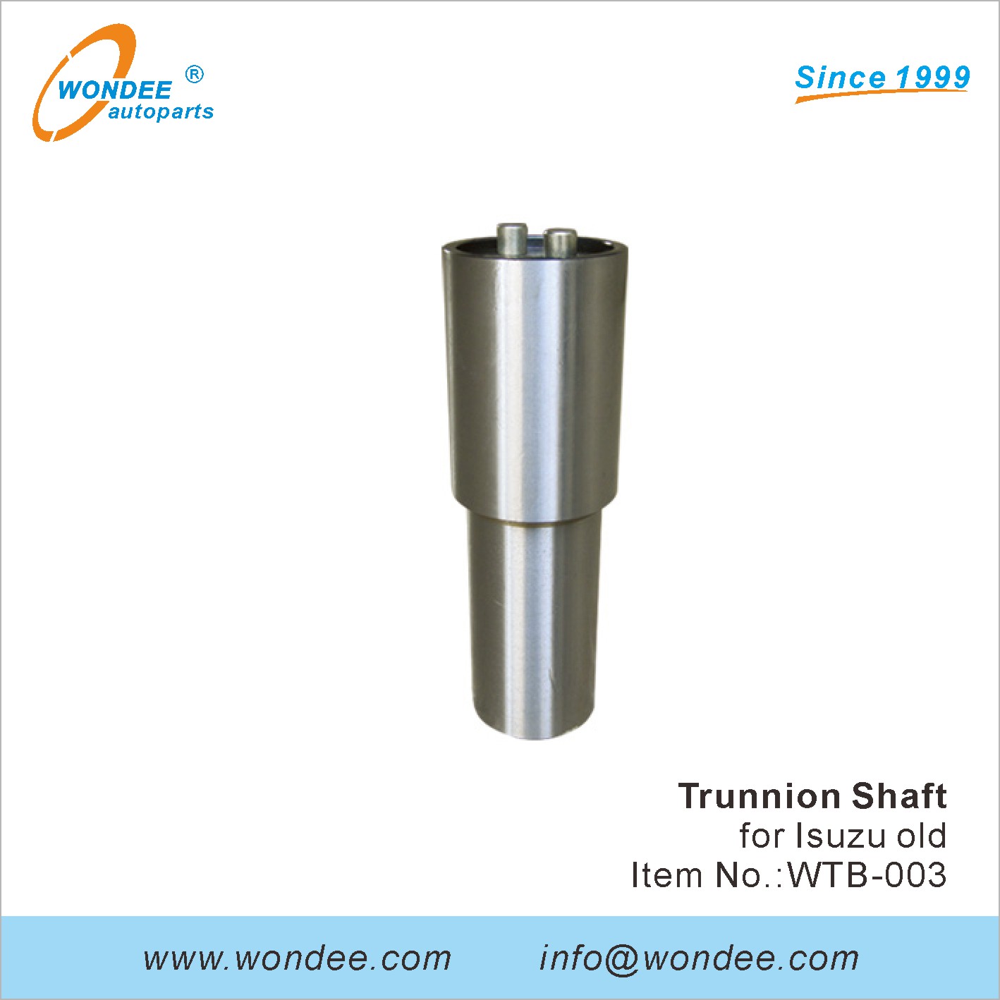 Arbre de Trunnion Wondee (3)