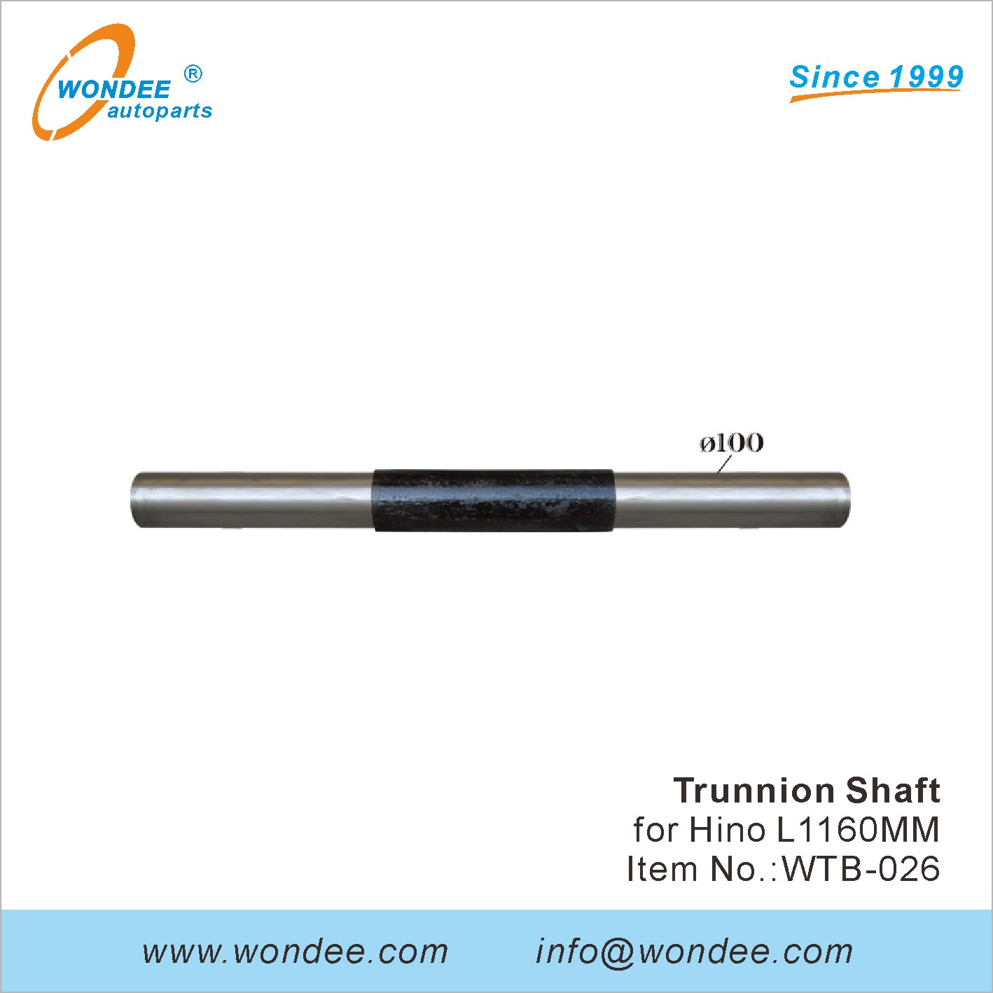 Arbre de Trunnion Wondee (26)