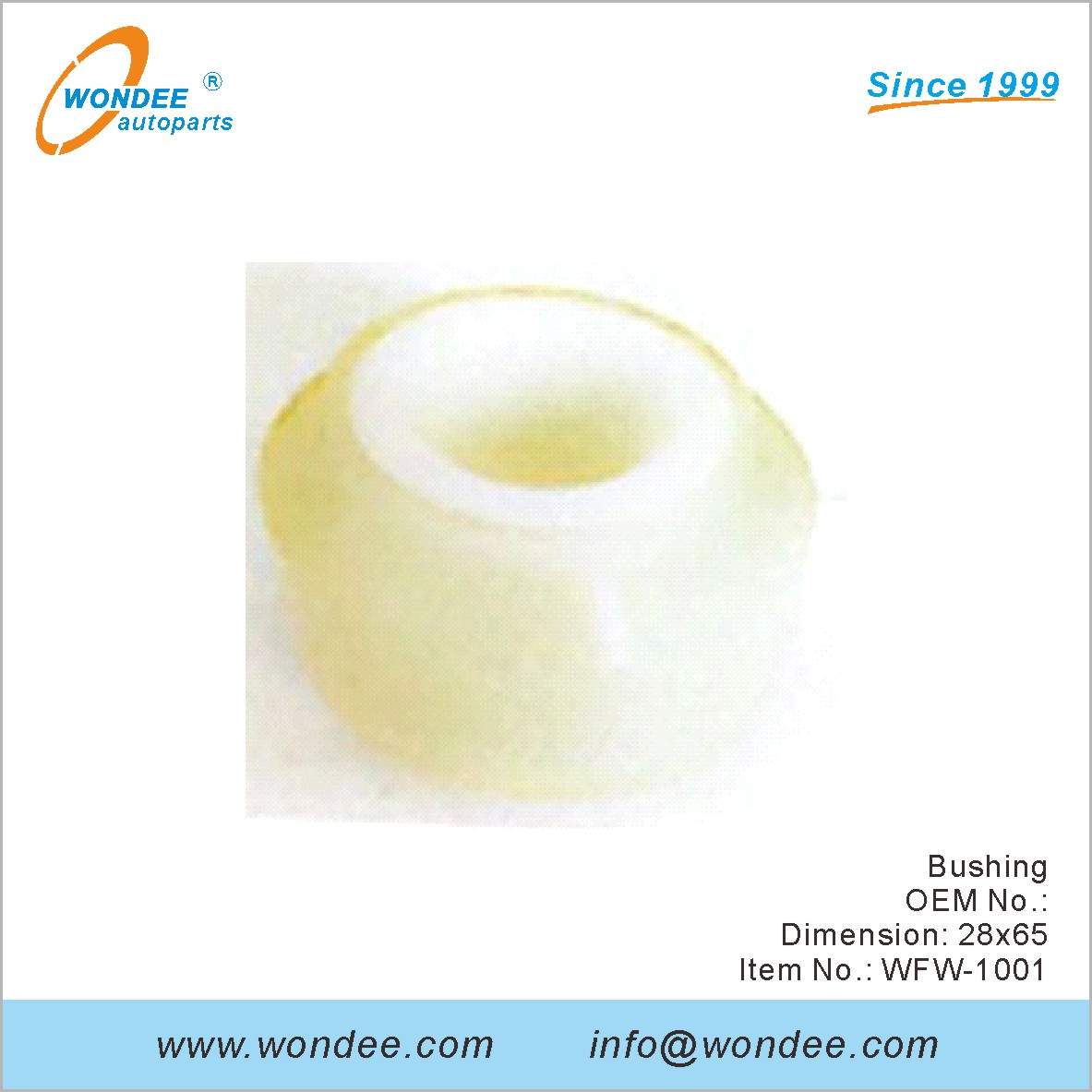 Bushing OEM pour Fuwa de Wondee