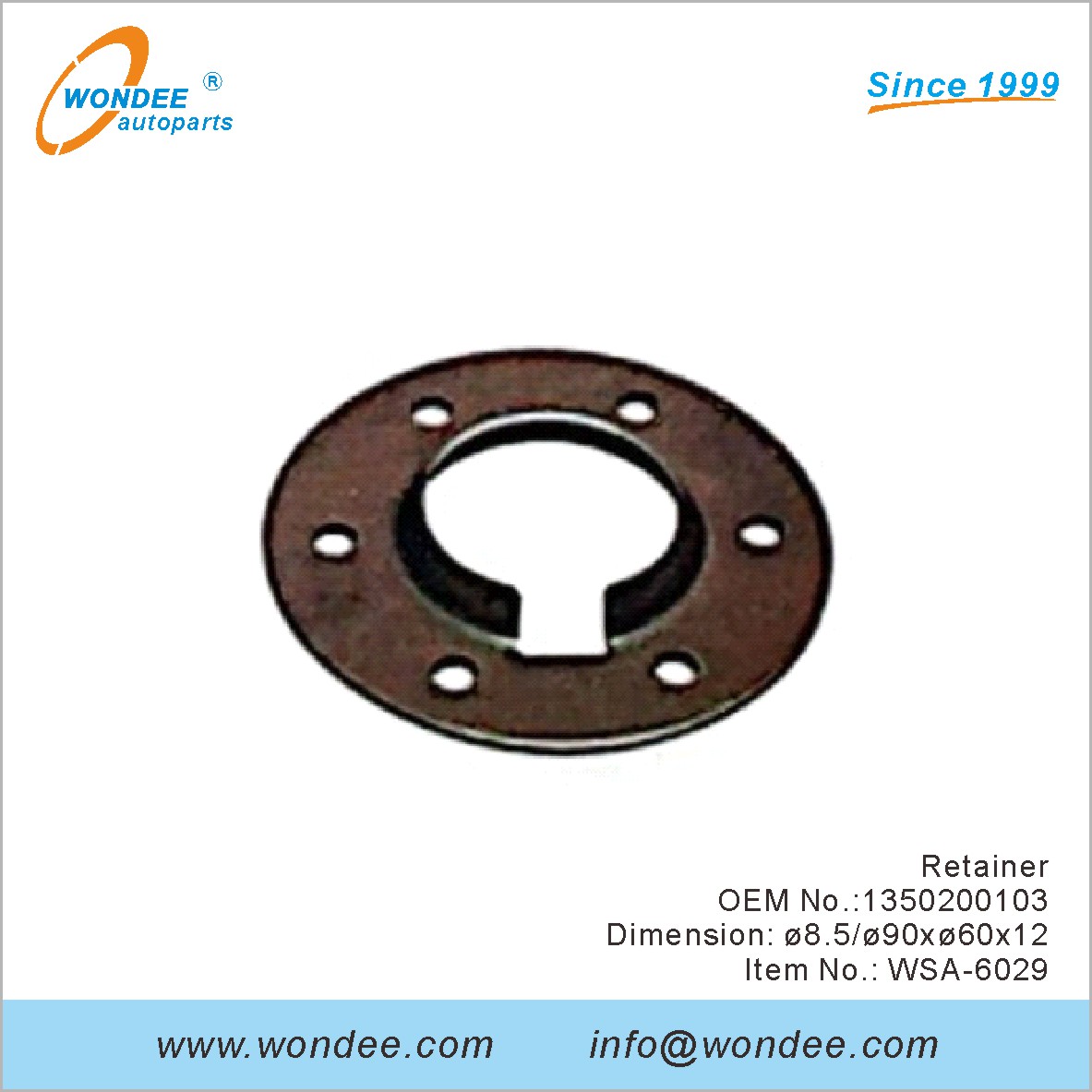 RETOUR OEM 1350200103 pour SAF de Wondee