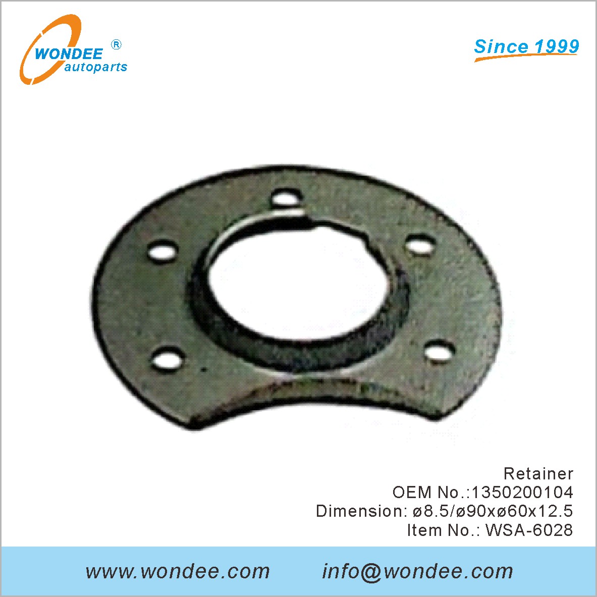 RETOUR OEM 1350200104 pour SAF de Wondee