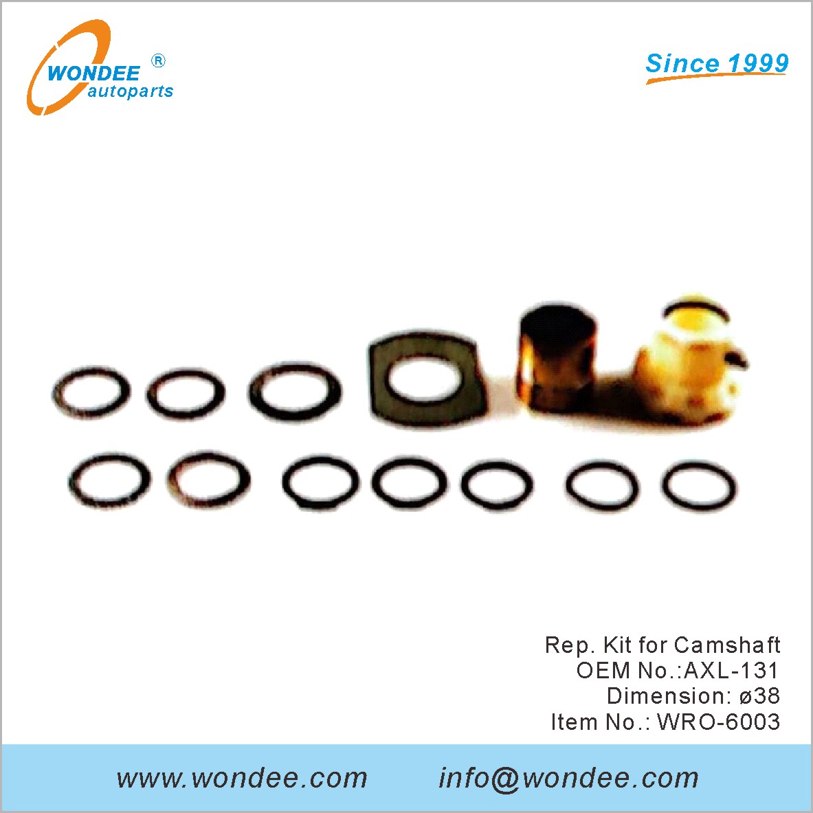 Kit de représentant pour Camarfa OEM AXL-131 pour ROR de Wondee