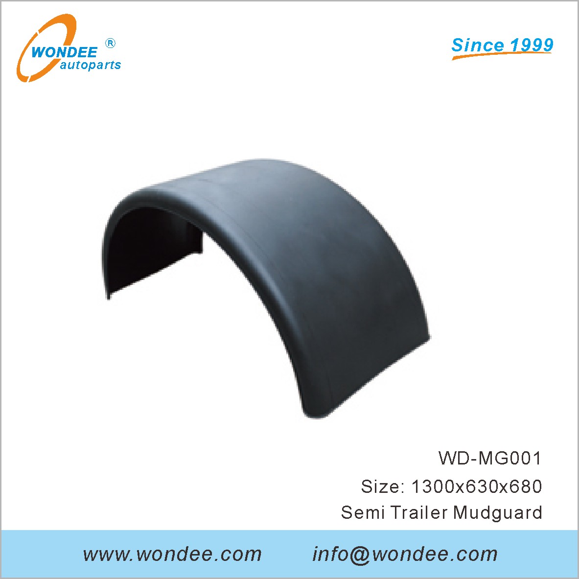 WD-MG-001 Semi-remorque de boue de boue de Wondee Autoparts (1)