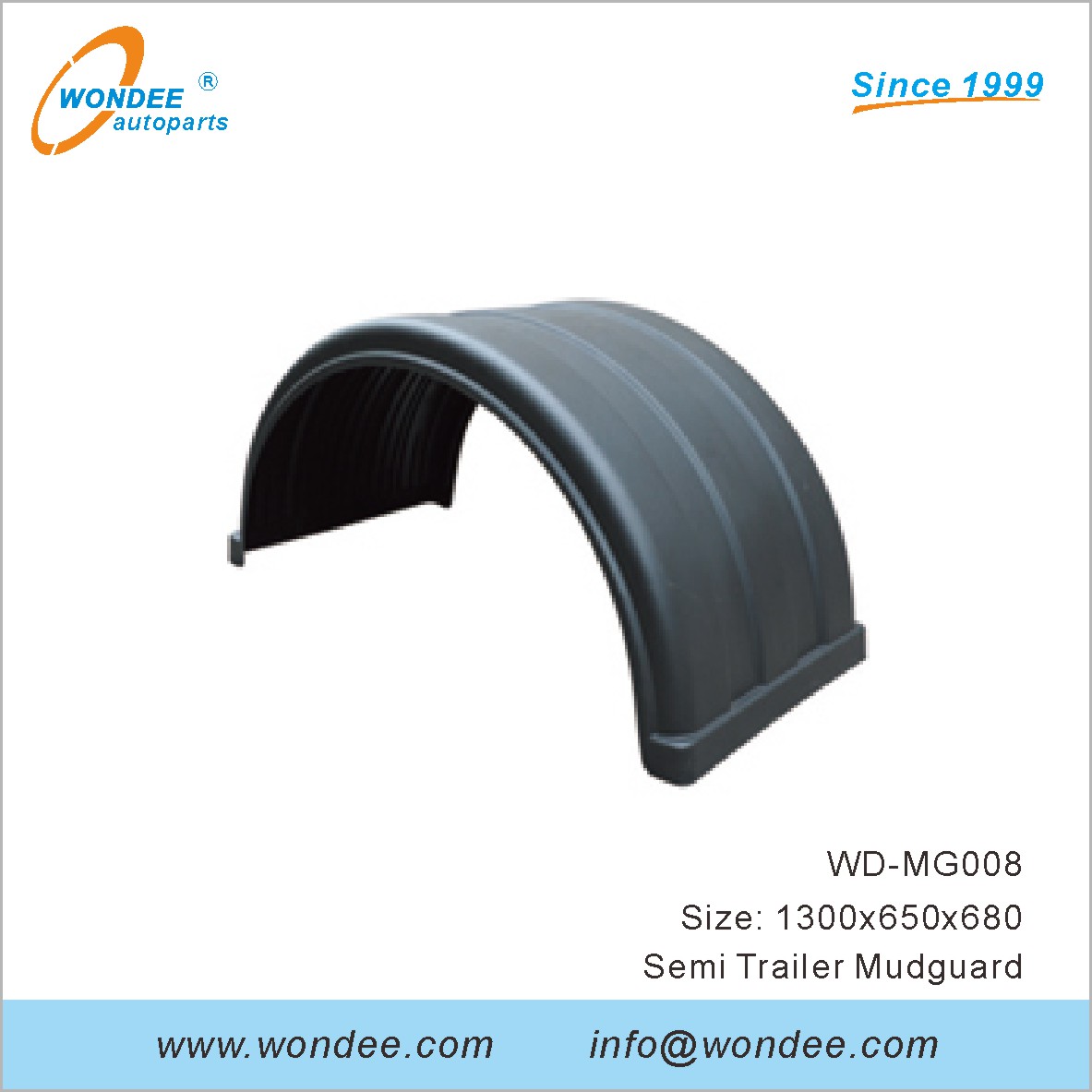 WD-MG-009 Semi-remorque de boue de boue de Wondee Autoparts (9)