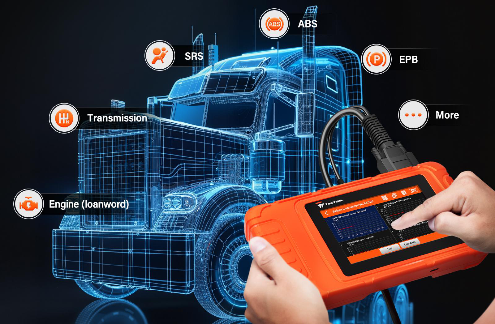 Toptekk lance des outils de diagnostic phare pour les flottes de camions modernes