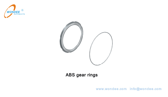 ABS gear rings Anneaux d'équipement ABS