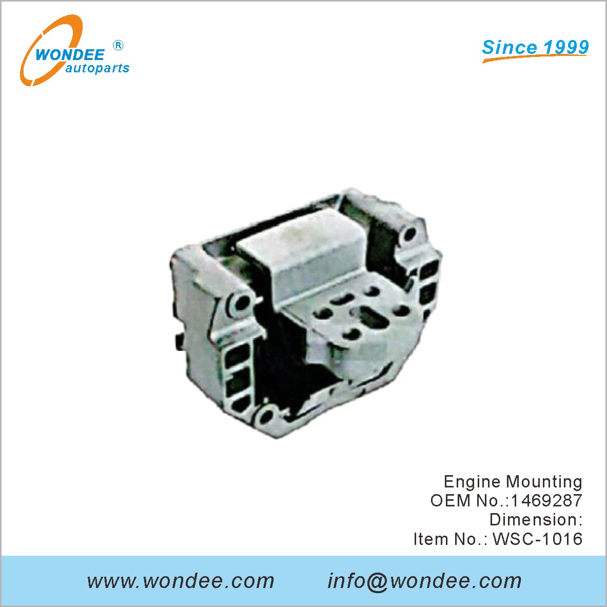 Montage du moteur OEM 1469287 de Wondee
