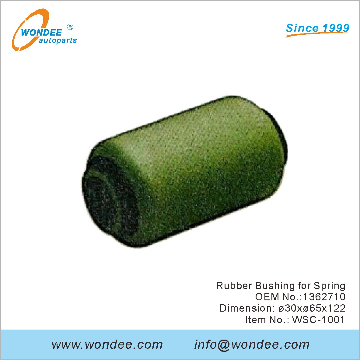 Suise en caoutchouc pour le printemps OEM 1362710 de Wondee