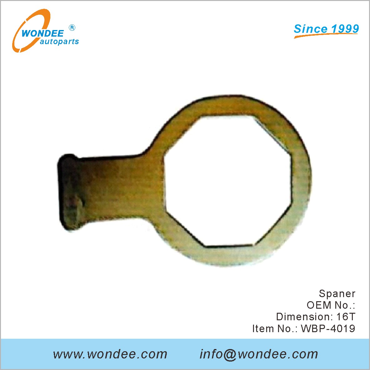 Spanner OEM pour BPW de Wondee (4)