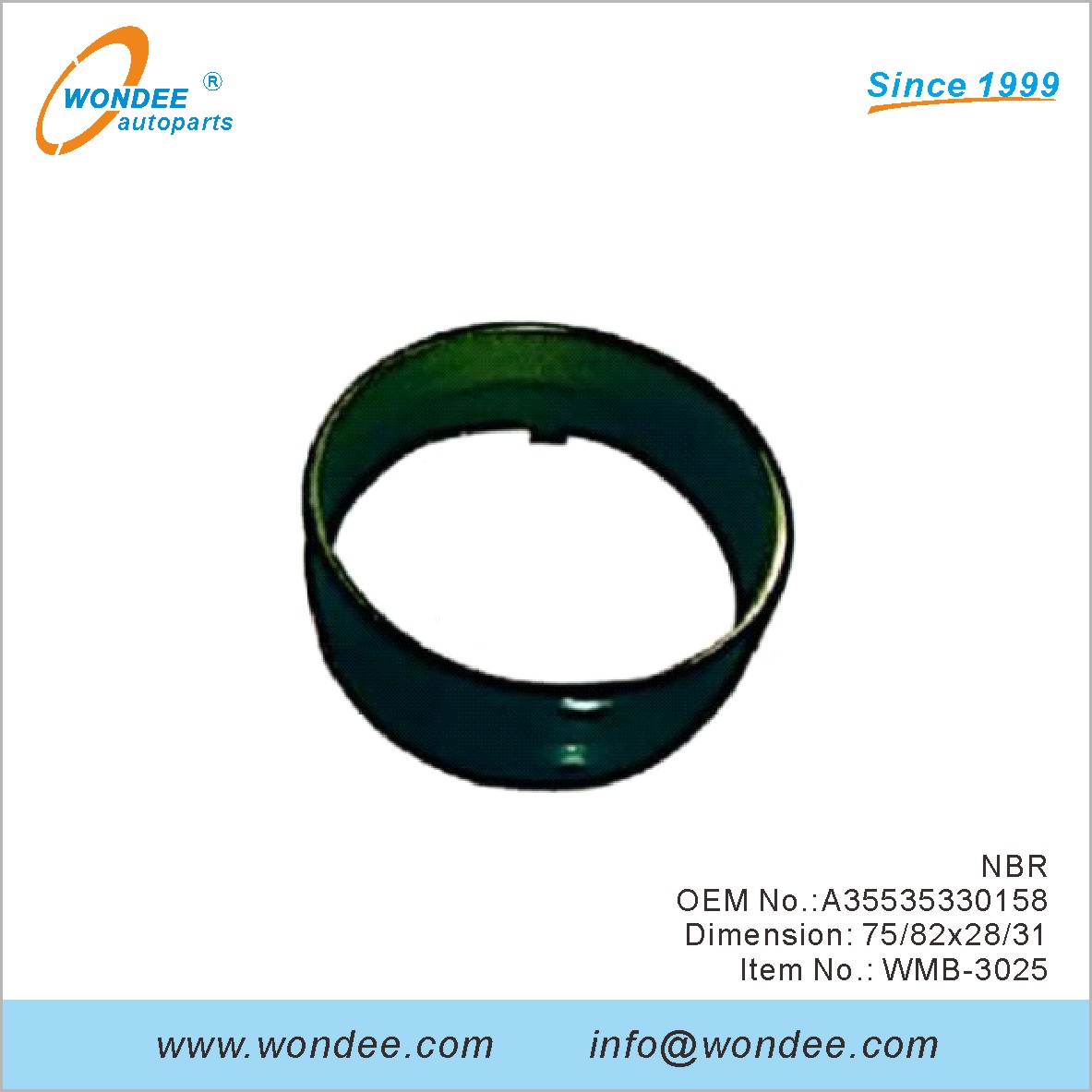 NBR OEM A35535330158 pour Benz de Wondee
