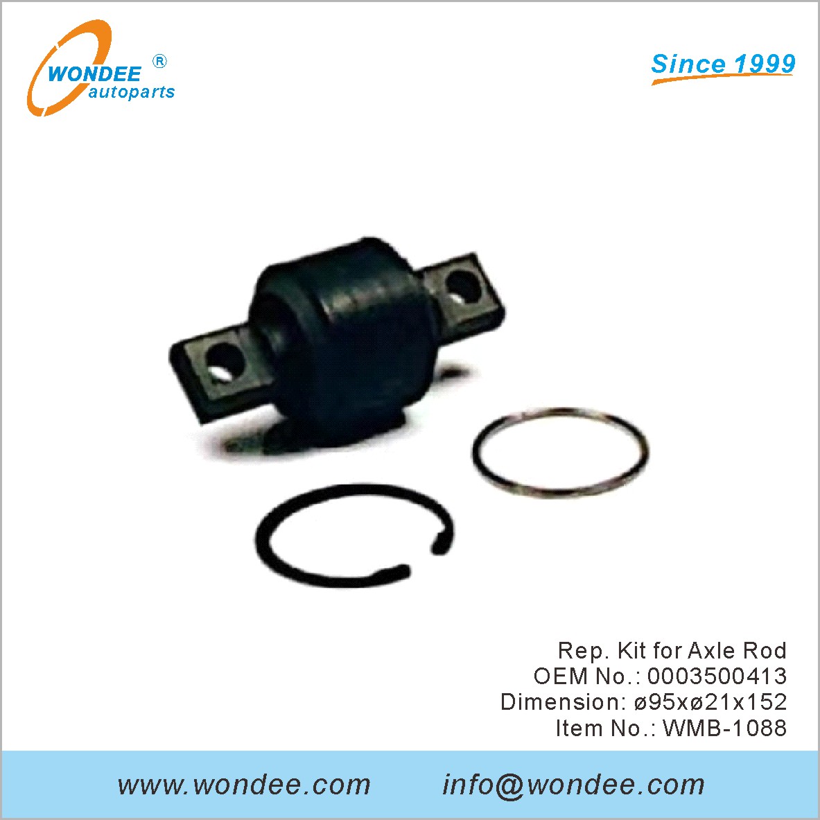 REP. Kit pour la tige d'essieu OEM 0003500413 pour Benz de Wondee