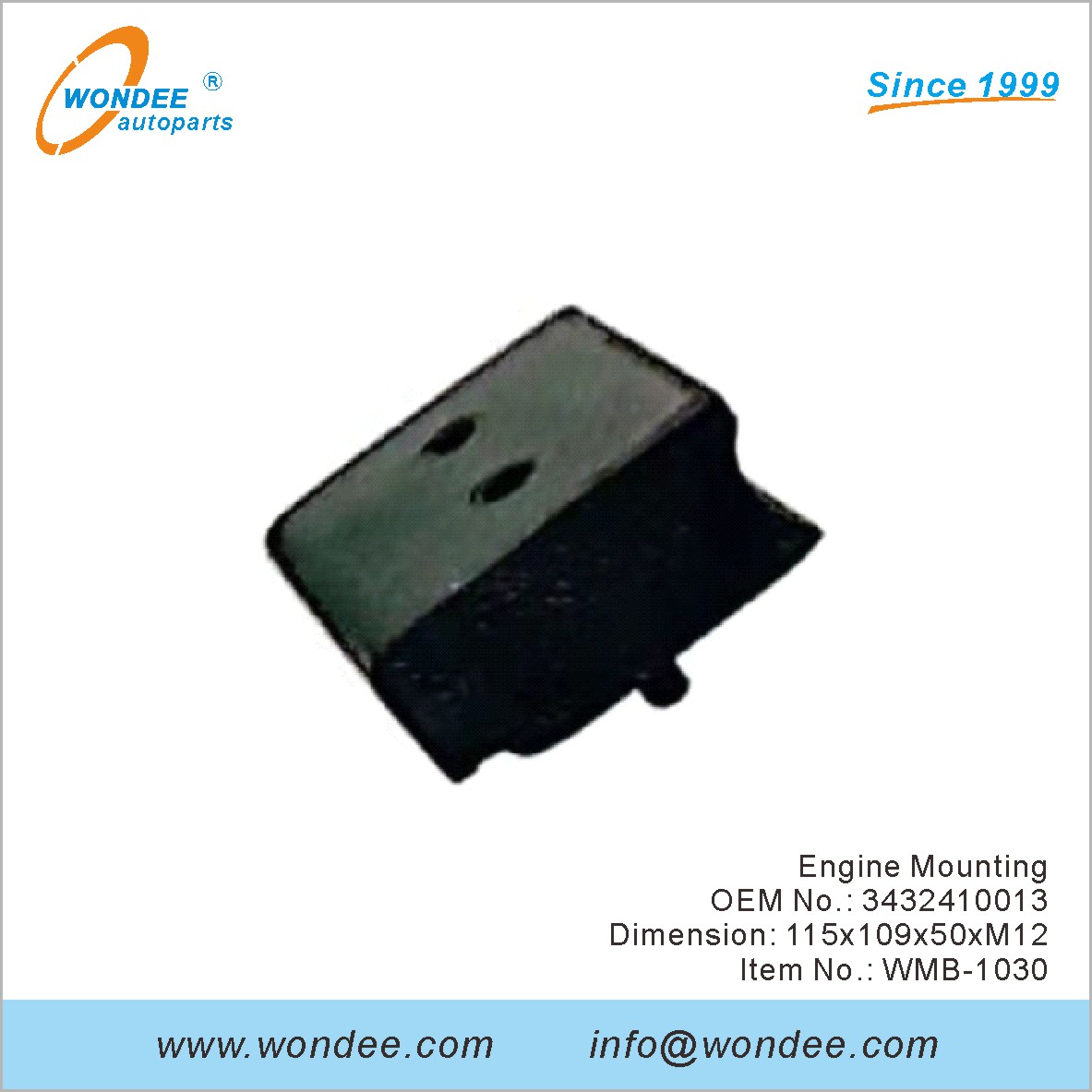 Montage du moteur OEM 3432410013 pour Benz de Wondee