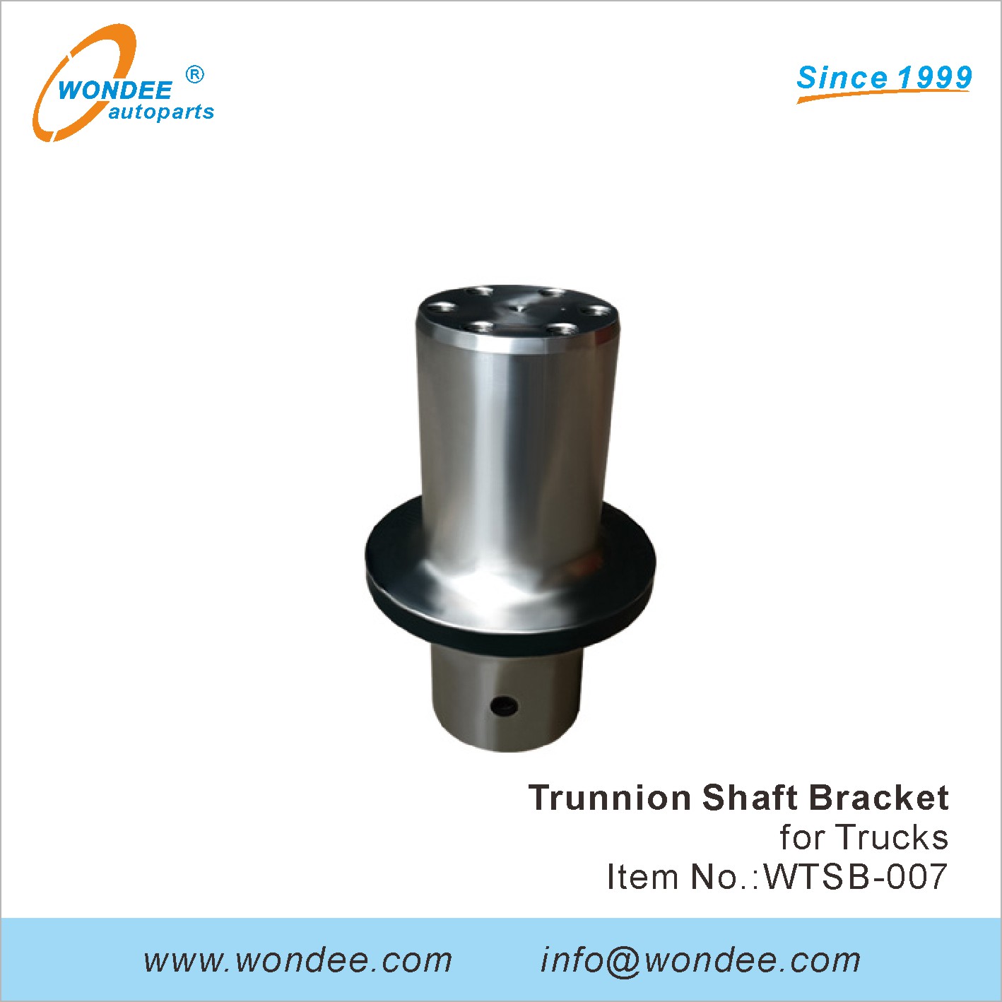 Bracket d'arbre Trunnion Wondee (7)