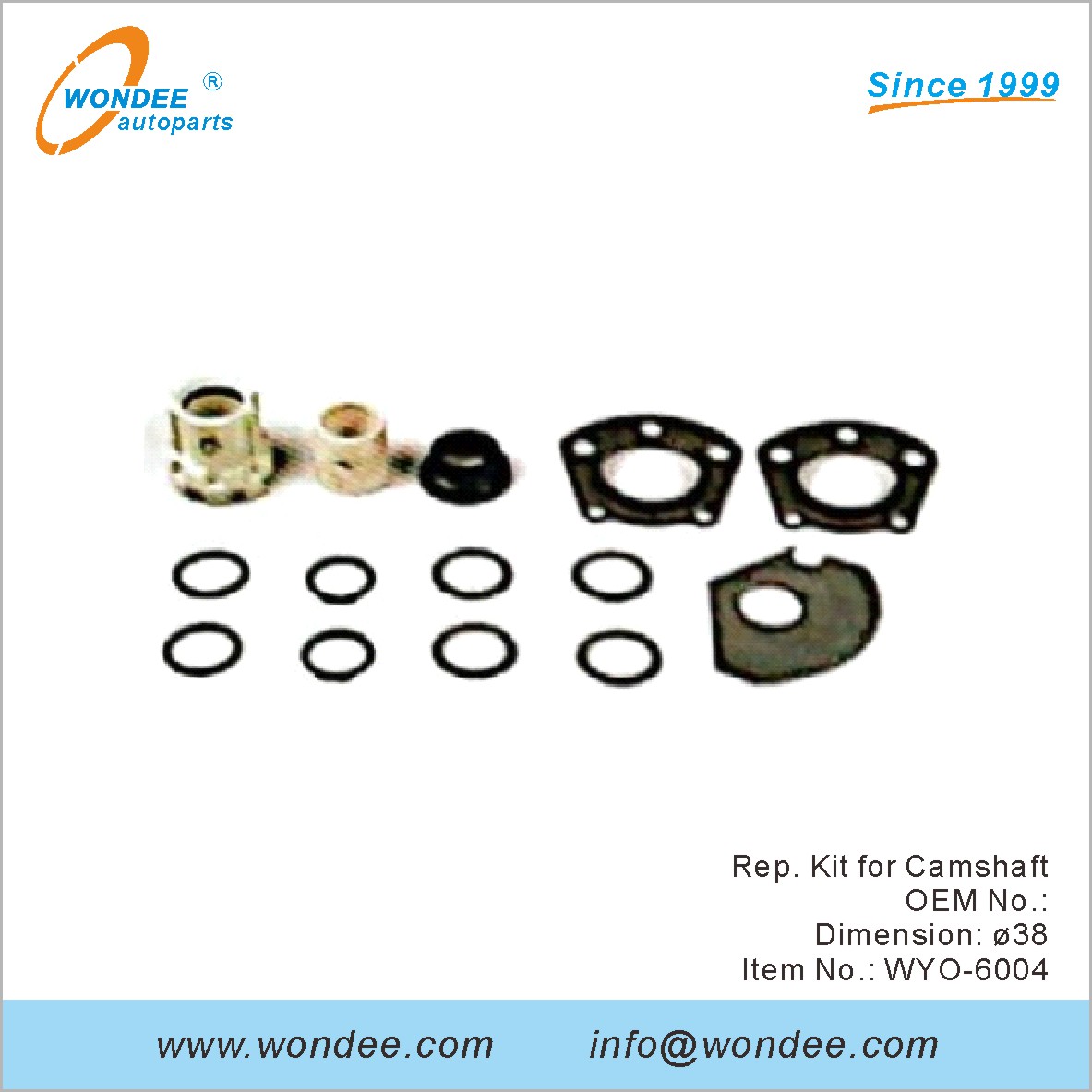 Kit de représentant pour l'OEM de l'arbre à cames pour Volvo de Wondee (3)
