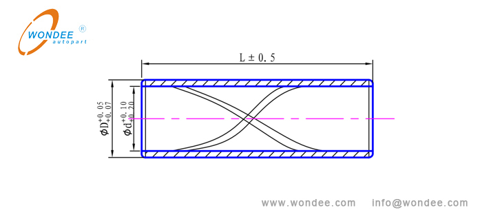 Diagramme 11-Schéma de la bague en cuivre et de la bague bi-métal