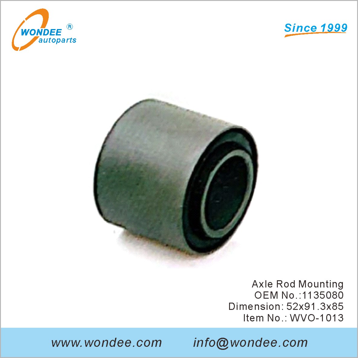 OEM de montage &agrave; tige d'essieu 1135080 pour Volvo de Wondee